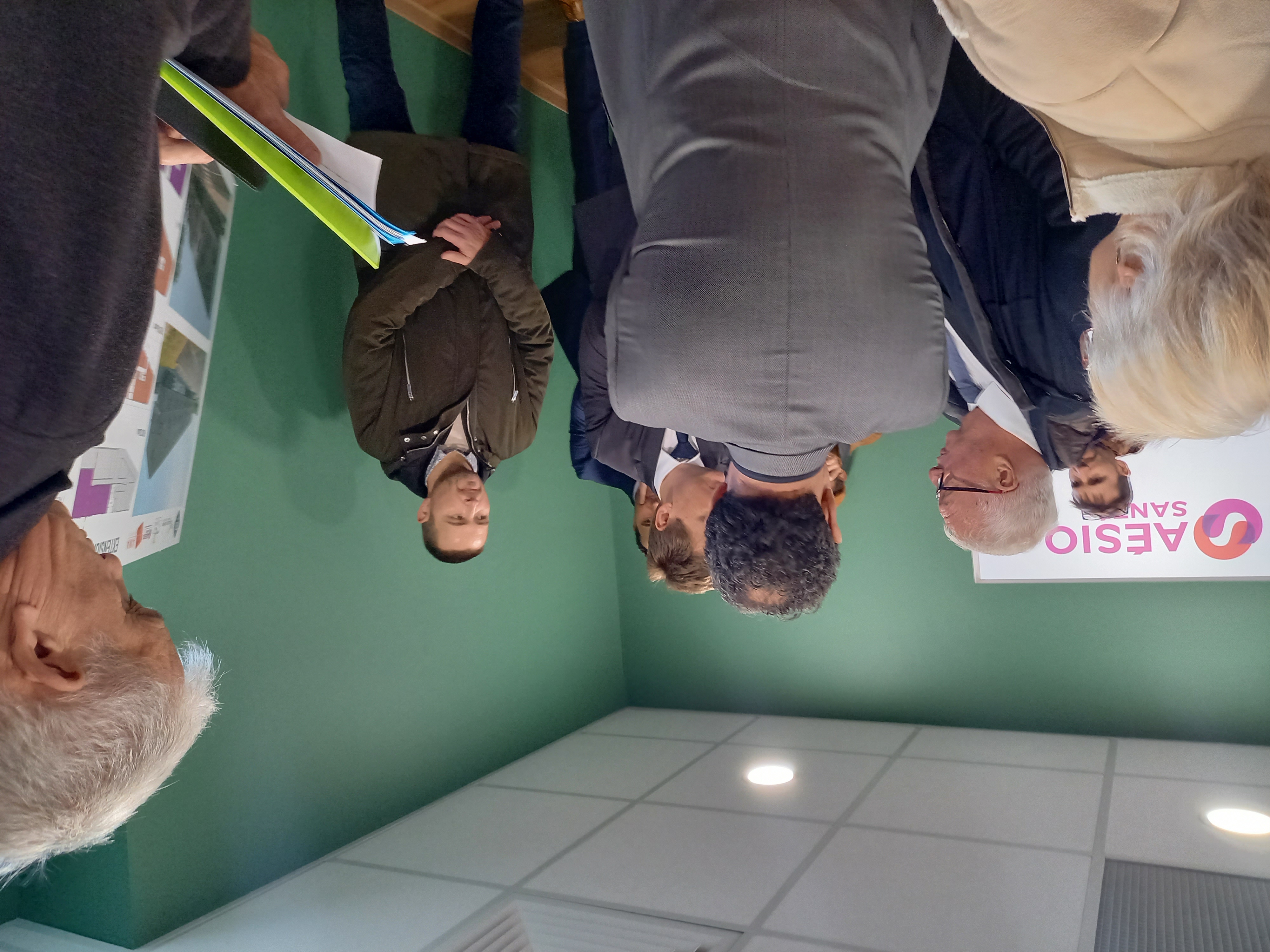 pole sante gignac visite prefet