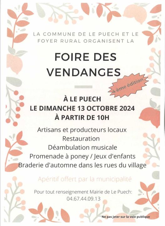 le puech affiche