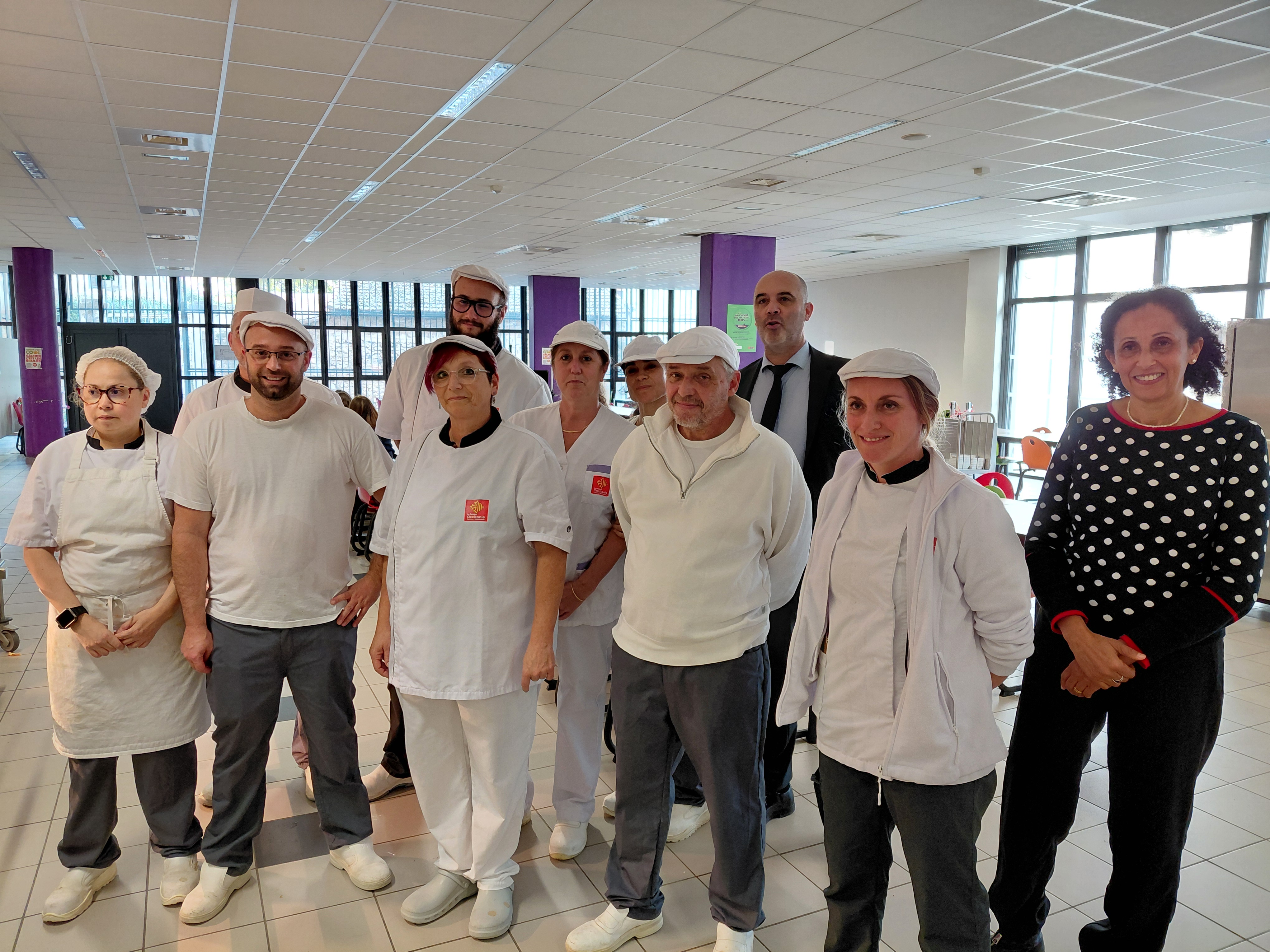 LES LYCEES DE LODEVE, CLERMONT ET GIGNAC LABIALISES POUR LEURS CANTINES 