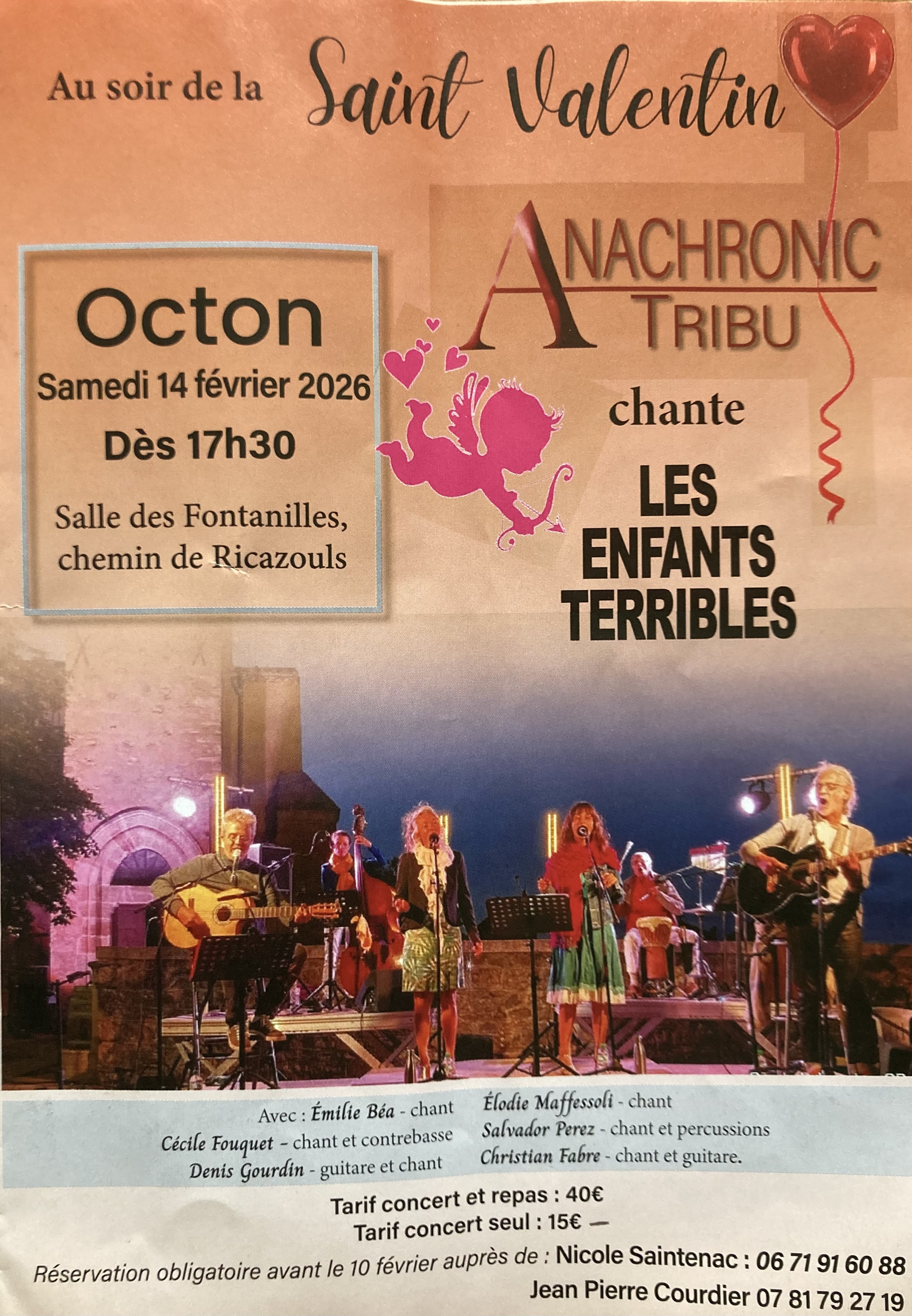 ANACHRONIC TRIBU CHANTE LES ENFANTS TERRIBLES