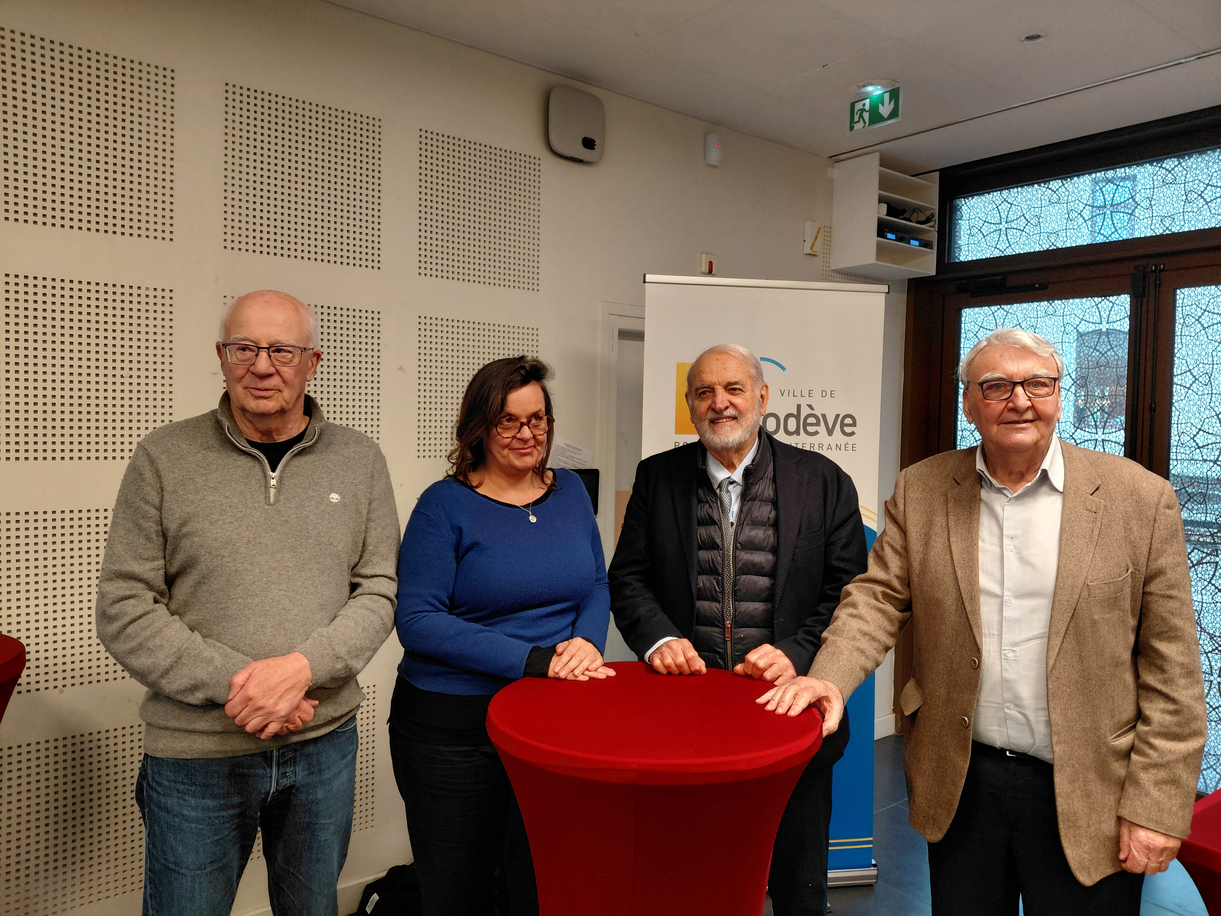 KLEBER MESQUIDA VISITE LE CANTON DE LODEVE