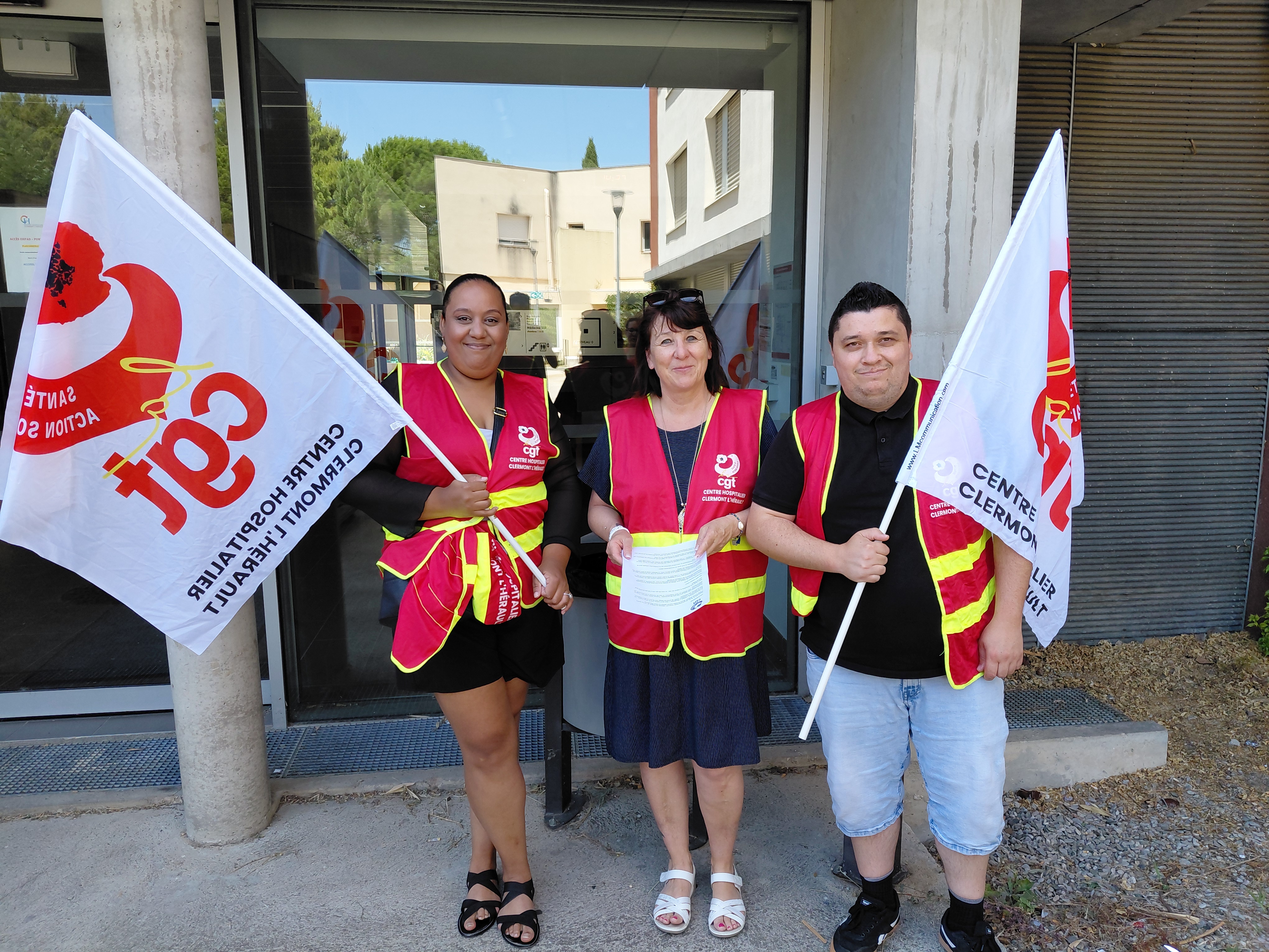 APPEL A LA GREVE A L'HOPITAL DE CLERMONT 