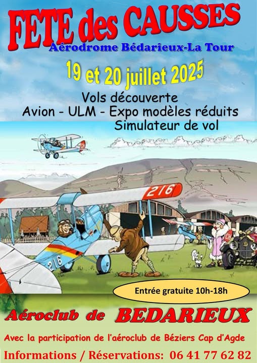 LA FÊTE DU CAUSSES ET DE L'AÉRODROME DE BÉDARIEUX