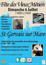 LA FÊTE DES VIEUX MÉTIERS À ST GERVAIS SUR MARE