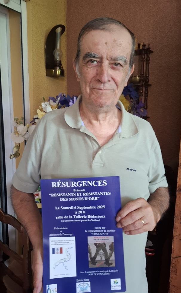 SOIREE AUTOUR DE LA RESISTANCE A BEDARIEUX AVEC RESURGENCES