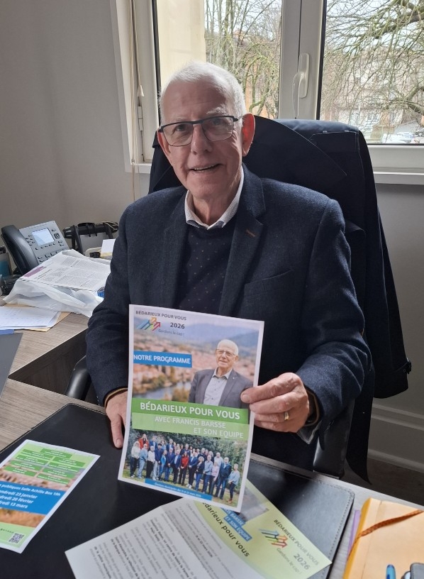 LE MAIRE DE BEDARIEUX FRANCIS BARSSE CANDIDAT AUX MUNICIPALES 