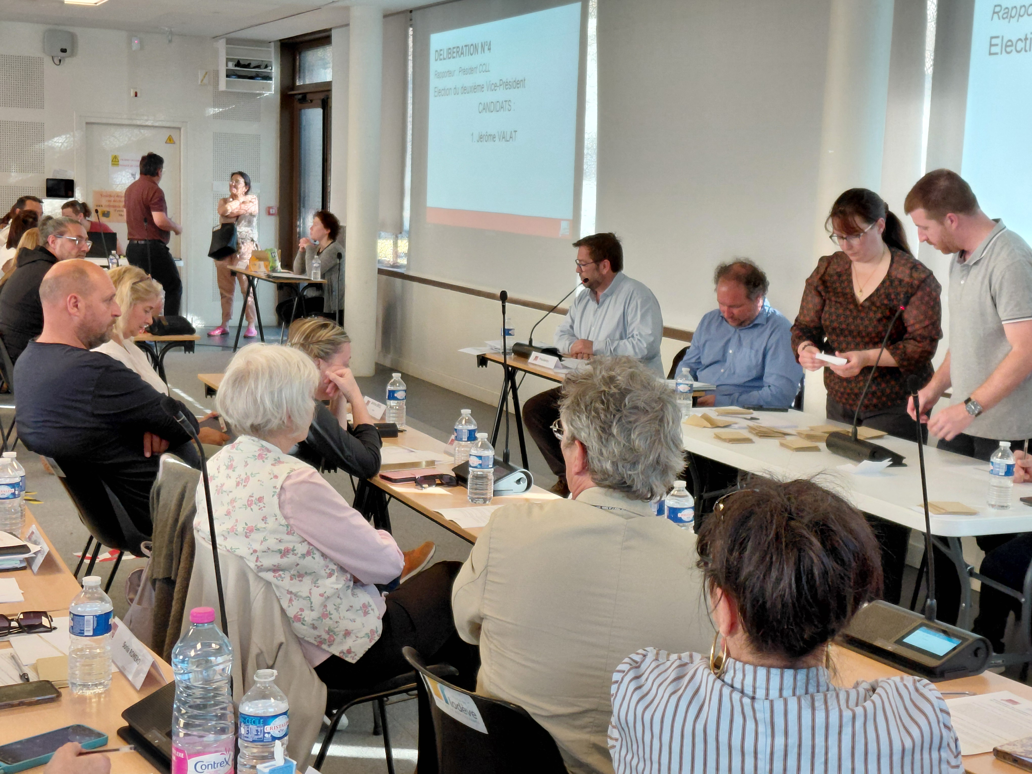 FRÉDÉRIC ROIG NOUVEAU PRÉSIDENT DE LA CCLL