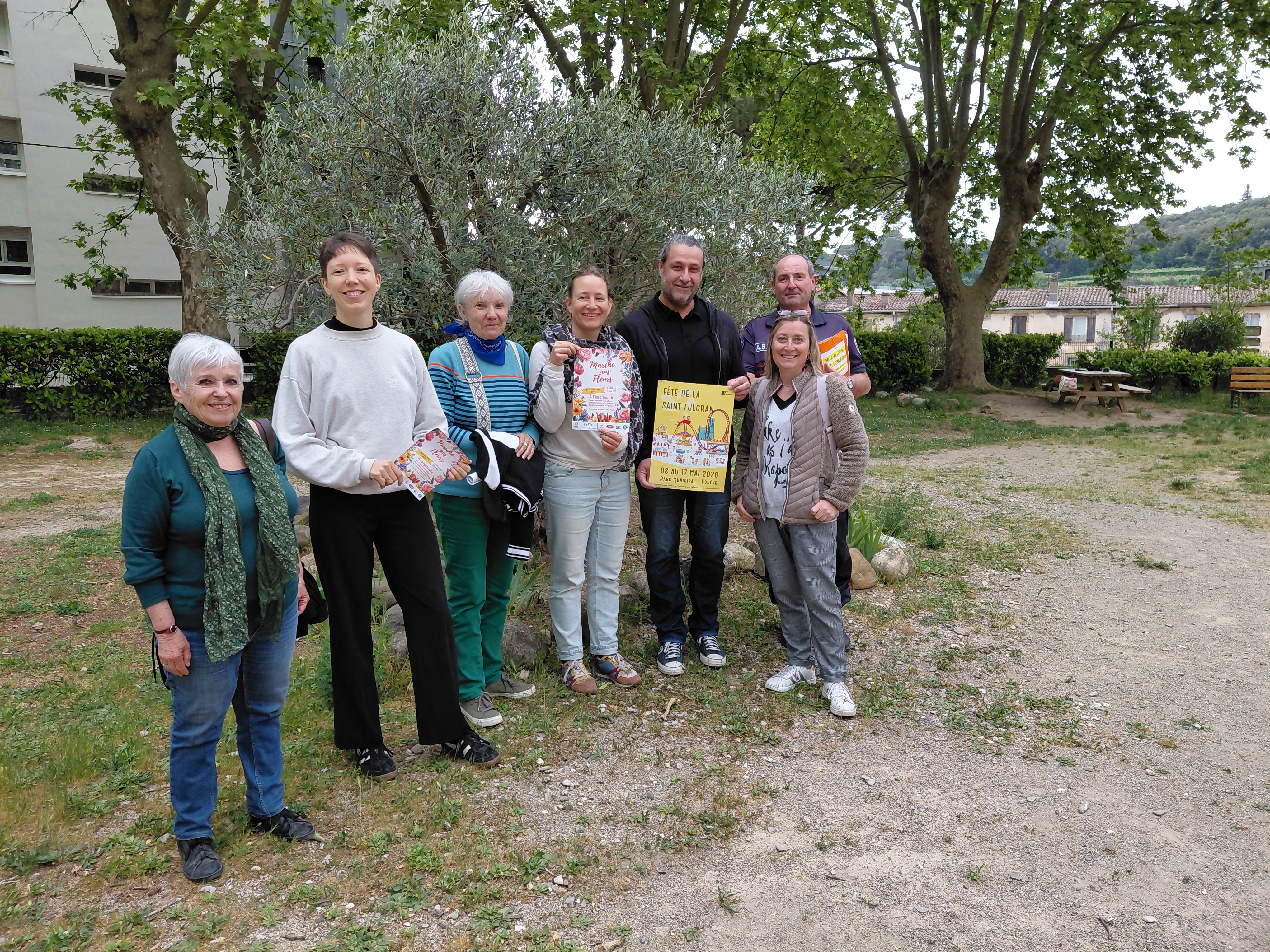 MARCHE AUX FLEURS ET SAINT-FULCRAN ARRIVENT A LODEVE MARCHE AUX FLEURS ET SAINT-FULCRAN ARRIVENT A LODEVE