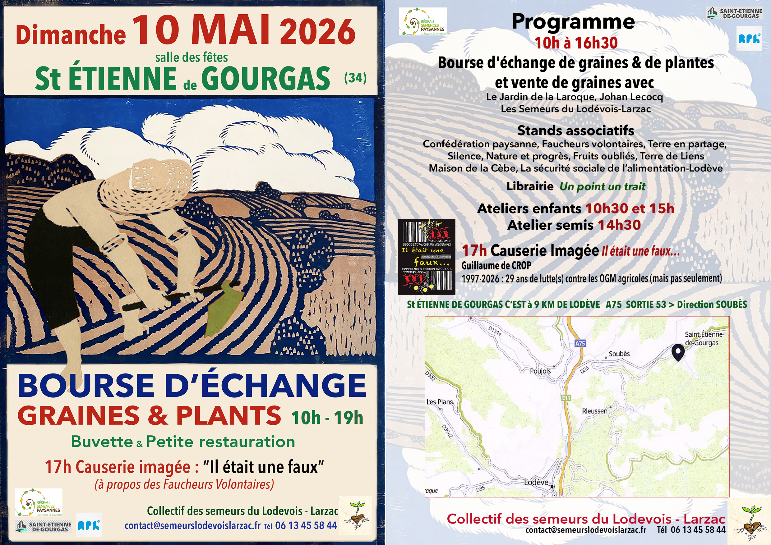 BOURSE D'ECHANGE GRAINES ET PLANTS LE 10 MAI BOURSE D'ECHANGE GRAINES ET PLANTS LE 10 MAI