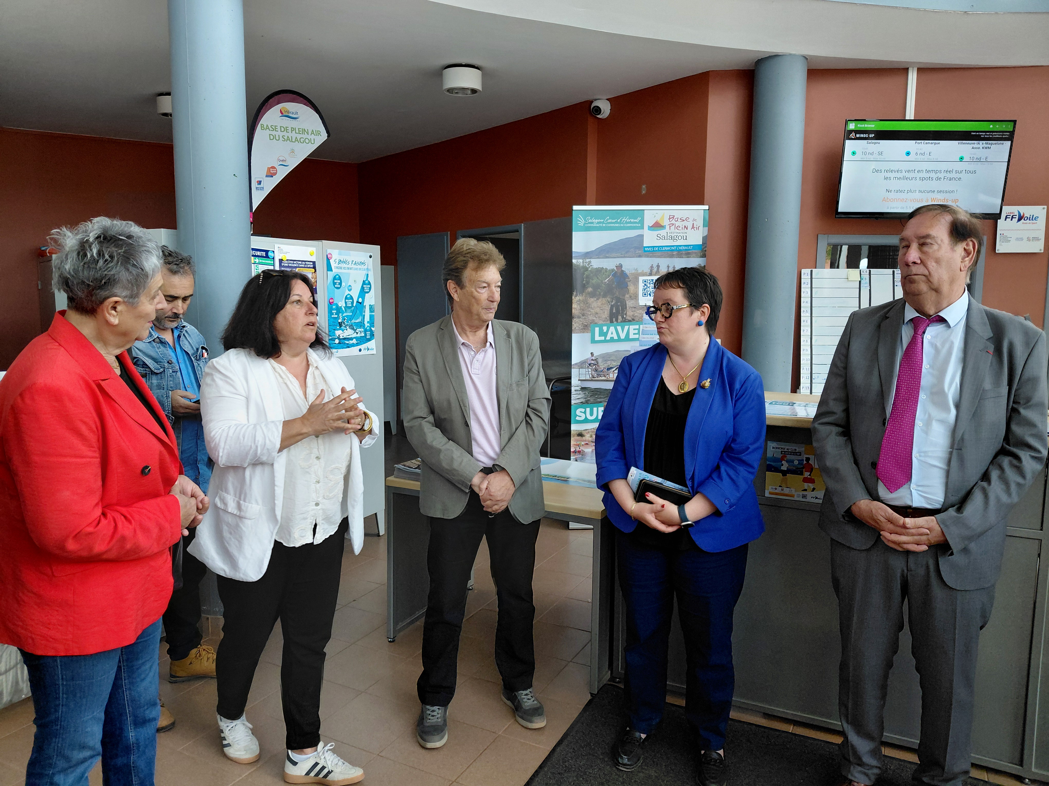 LA SOUS-PREFETE VISITE CLERMONT L'HERAULT LA SOUS-PREFETE VISITE CLERMONT L'HERAULT