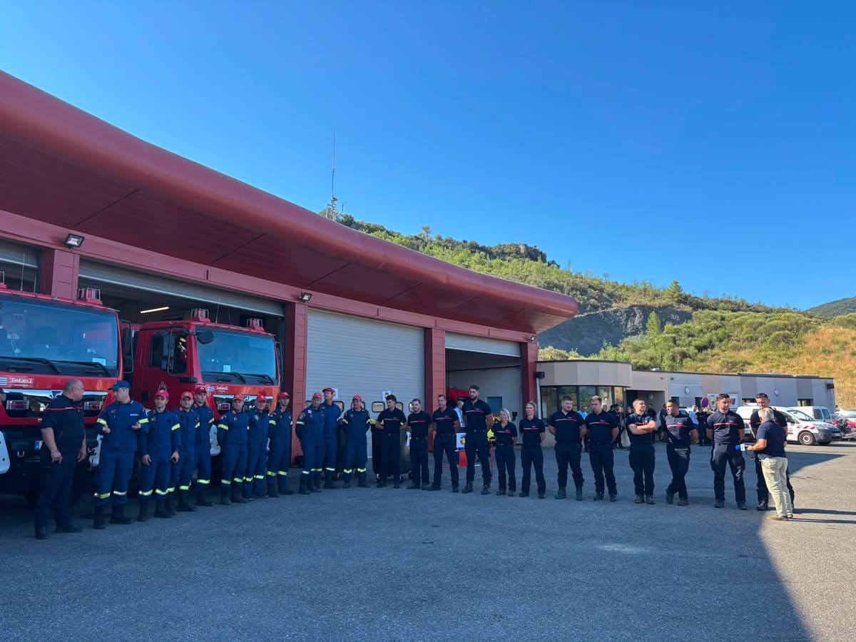 POINT SUR L'INCENDIE À CARLENCAS ET LEVAS